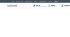 Desktop Screenshot of naturalartfence.com